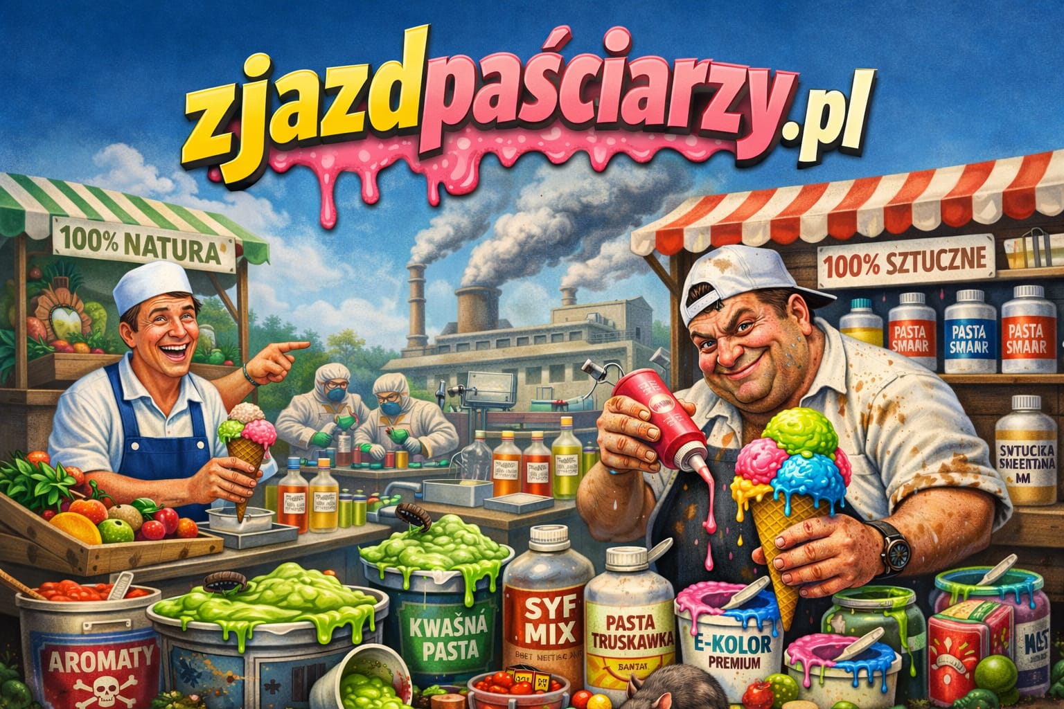 Zjazd Paściarzy – satyra lodziarska